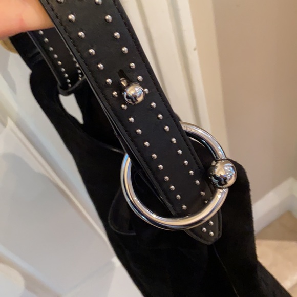 Rebecca Minkoff black suede shoulder back. Mint condition and barely ever used. - Picture 8 of 8